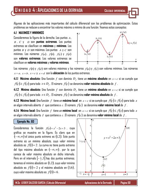 Unidad 5 Aplicaciones De La Derivada Con Razon De Cambio Algunas De