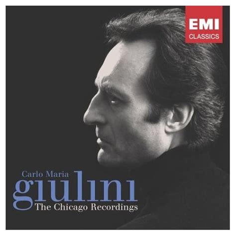 Carlo Maria Giulini The Chicago Recordings Cds P Q P Bach