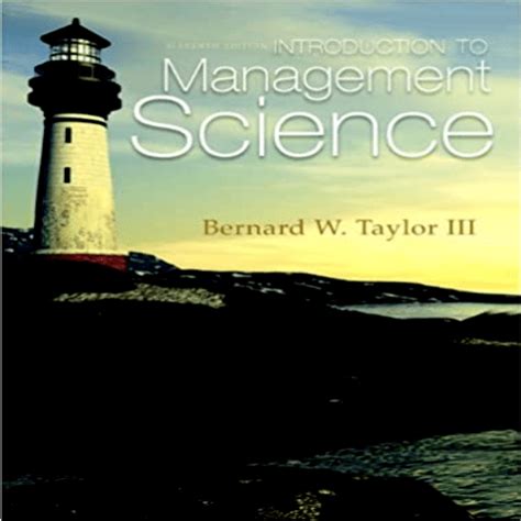 Solutions Manual For Introduction To Management Science Th Edition