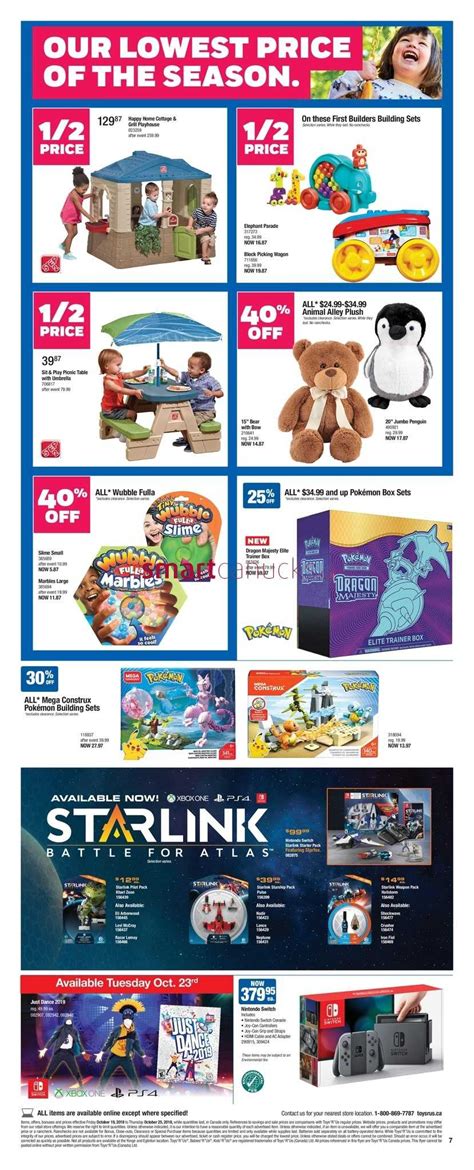 Toys R Us Flyer October 19 To 25