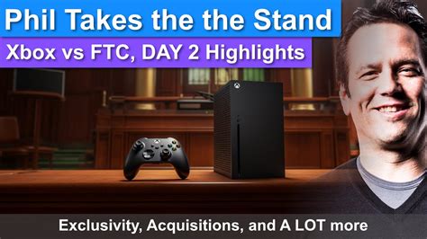 Microsoft Vs Ftc New Xbox Strategies And Acquisitions Revealed Youtube