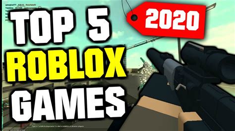 TOP 5 BEST SHOOTING GAMES In ROBLOX 2020 YouTube