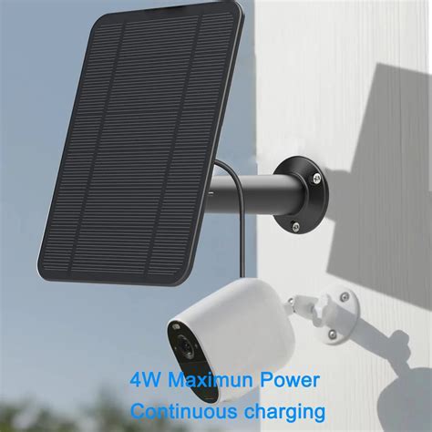 W Solar Panel Charging For Arlo Essential Spotlight Xl Spotlight Cable