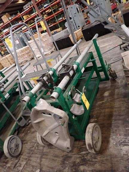 Greenlee Mobile Bending Table Yellow Tag Auctions