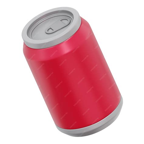 Premium Psd Cold Drink Soda Can 3d Illustration