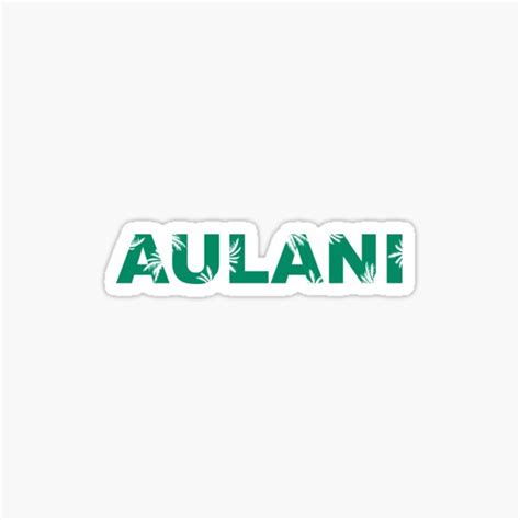 "Aulani" Sticker by TheLilyBelle | Redbubble