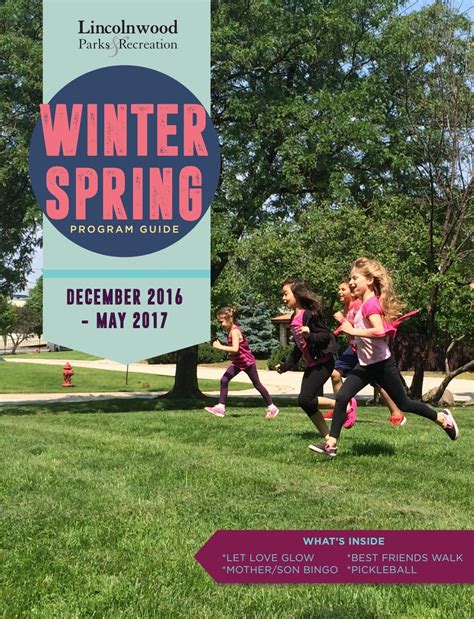 Lincolnwood Parks & Recreation Winter-Spring 2017 Program Guide by ...