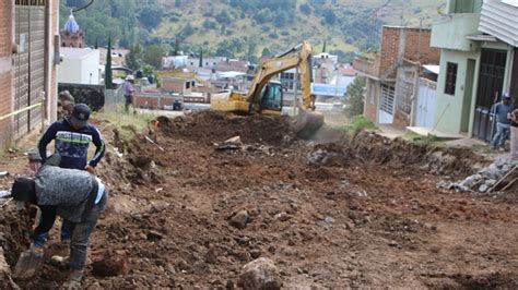 Inician Trabajos De Pavimentaci N En La Calle Brasil En Ciudad Hidalgo