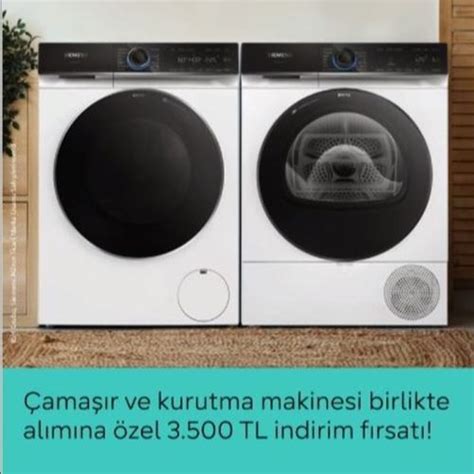 Siemens WG42A1Z0TR WT00H200TR Çamaşır Makinesi Kurutma Avantaj Set