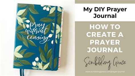 How To Create A Prayer Journal My Diy Prayer Journal Youtube