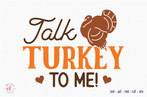 Talk Turkey To Me Svg Cut File By Craftlabsvg Thehungryjpeg