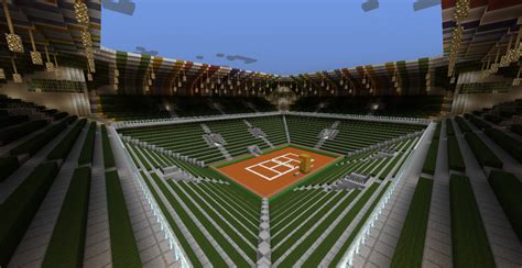 Tennis Court Minecraft Map