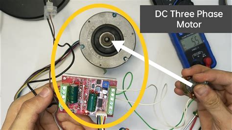 Dc Three Phase Brushless With Hall Motor Controller Brushless Sensor