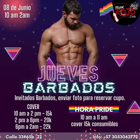 Sill N Rojo Club On Twitter Jueves Con Barbados Invitados Ya Varios