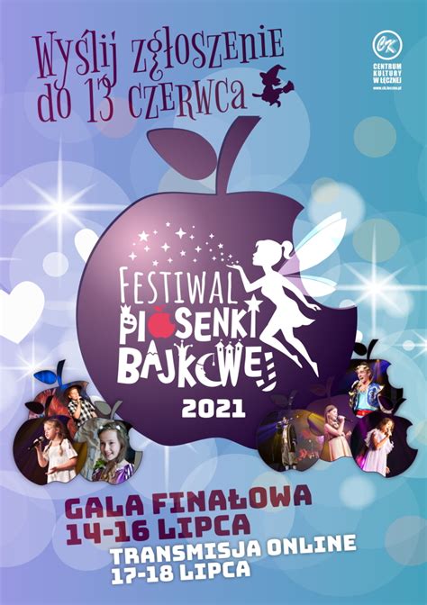 II Ogólnopolski Festiwal Piosenki Bajkowej Łęczna 2021 baza konkursów