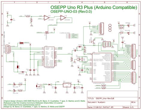 Arduino Uno R3 Schematic Explained Wiring Flow Schema