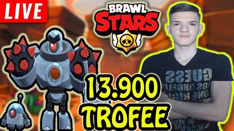 LIVE AM FACUT 13 9k TROFEE SI JUCAM LA ROBO RUMBLE Brawl Stars