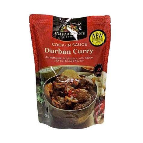 Ina Paarman Cook In Sauce Durban Curry 250ml Doy Pack Sedo Snax