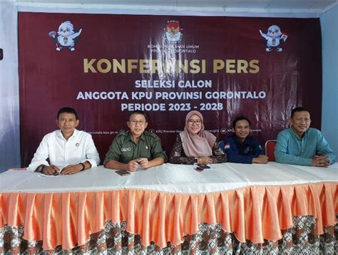 Tim Seleksi Calon Anggota Kpu Provinsi Gorontalo Periode