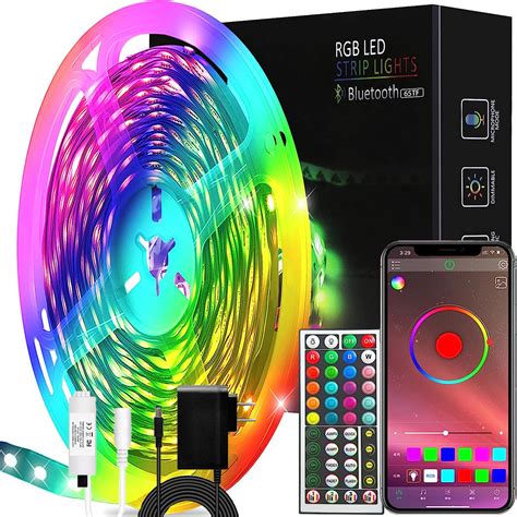 Cinta De Luz Led Tira De Luces Mts Bluetooth Rgb Control