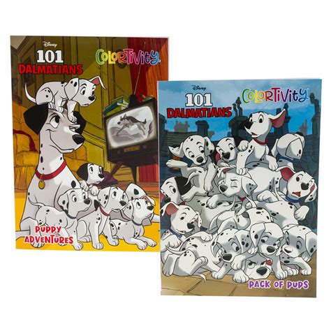 Wholesale 80pg 101 Dalmatians Coloring and Activity Book MULTICOLOR