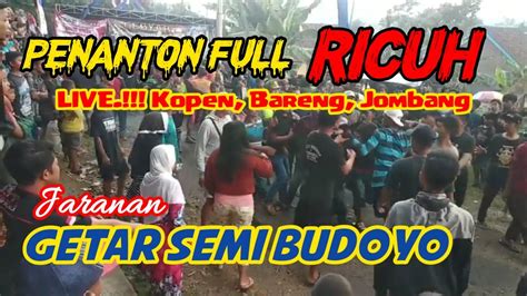 Penonton Full R Cuh Jaranan Getar Semi Budoyo Live Kopen Bareng