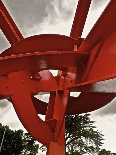 Pax Jerusalem By Mark Di Suvero Detail Study In Color Flickr