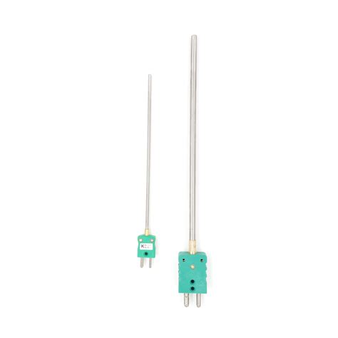 Tts121 Mineral Insulated Type K Thermocouple Temperature Sensor With Standard Connector Plug For