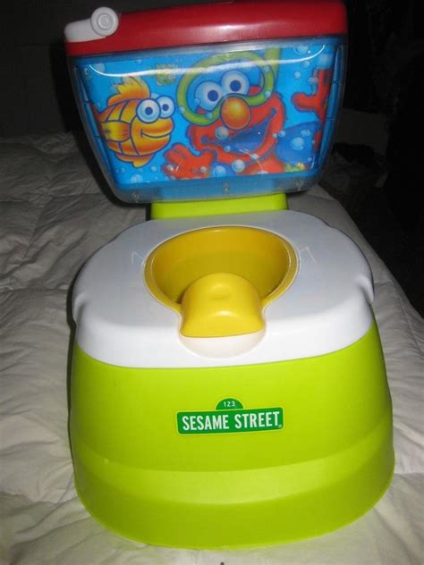 Sesame Street Elmo Adventure Potty Chair For Babytoddler Toilet