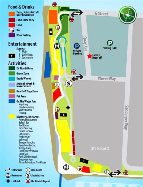 Chula Vista Bayfront Map - Ontheworldmap.com