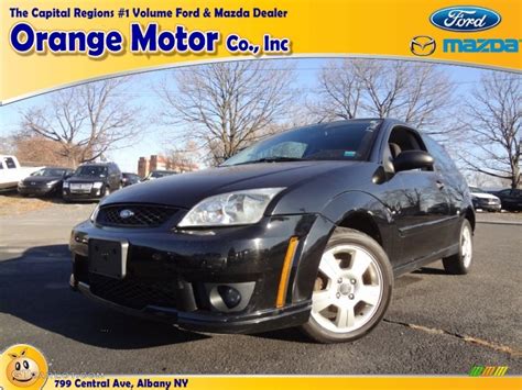 2007 Pitch Black Ford Focus Zx3 Ses Coupe 73808651 Car Color Galleries