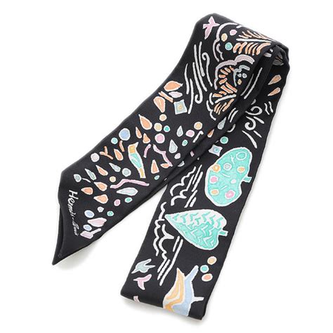 Hermes Accessories Hermes Twilly Scarf Isola Di Primavera