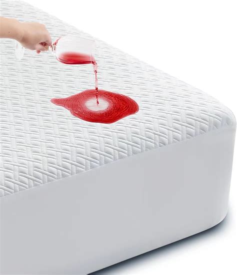 Prot Ge Matelas Imperm Able En Bambou Rafra Chissant D Pour Grand Lit