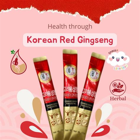 Jual Goodtime Korean Red Ginseng Ginseng Merah Korea Premium Red