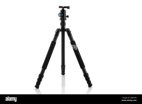 Camera Tripod Ball Head isolated on white background Stock Photo - Alamy