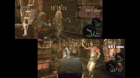 Resident Evil 5 Mercenaries United Split Screen Prison Wesker S T A R S