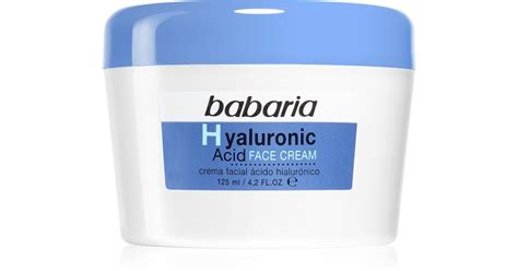 Babaria Hyaluronic Acid Creme De Pele Cido Hialur Nico Notino Pt