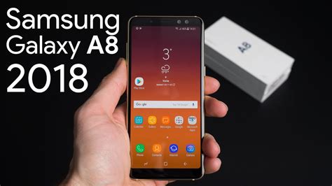 Samsung Galaxy A8 2018 Unboxing And First Look Youtube