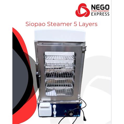 Commercial Siomai Steamer Electric Siopao Steamer 5 Layers Shopee