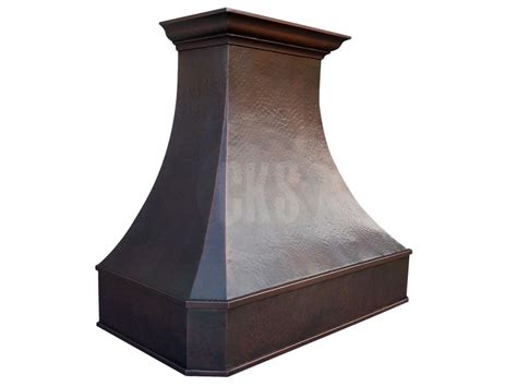 Custom Copper Range Hood Venetian Copper Kitchen Hood Copper Range