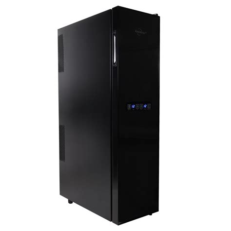 Koolatron 18 Bottle Slim Dual Zone Wine Cooler Thermoelectric Freestanding Wine Fridge