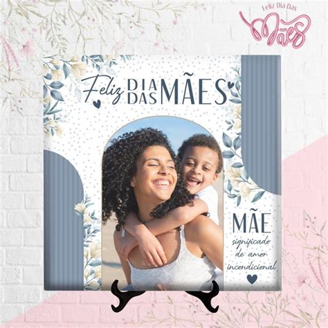 Azulejo Personalizado Dia das Mães 06 Elo7 Produtos Especiais