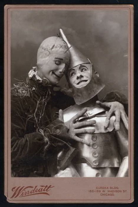 Stone And Montgomery As The First Scarecrow And Tin Woodman Of Oz 1902