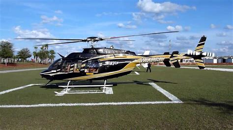 Bell 407gx Take Off At Heliexpo Youtube