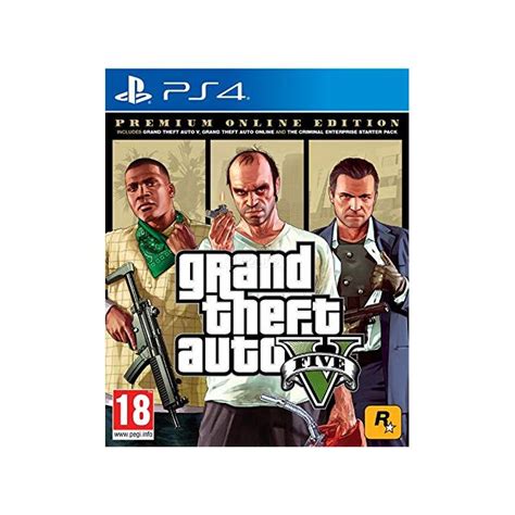 Rock Star Grand Theft Auto V Premium Online Edition Playstation 4 Buy Online At The Best