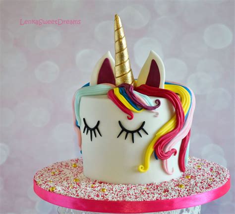 Magical Unicorn Birthday Cake