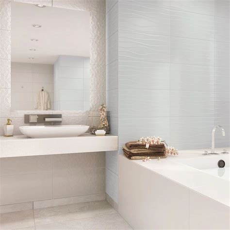 Daltile Multitude Wave Glazed Ceramic 12x24 Wall Tile Carton Bathroom