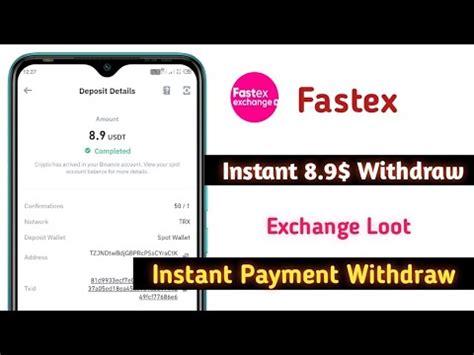 Instant Withdrawal Fastex Exchangenew Crypto Lootcrypto Airdrop