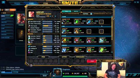 Smite 1v1 Joust Guide How To Build Mercury Youtube