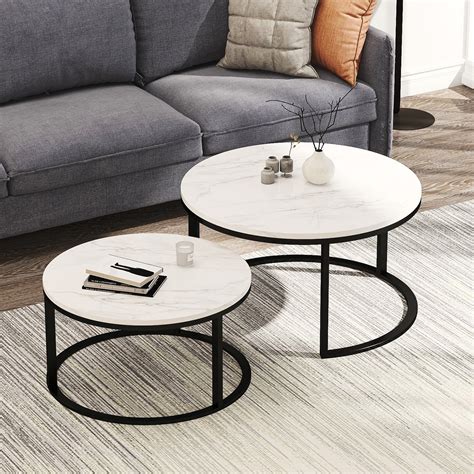 Modern Black Coffee Table Set : Mid Century Modern Black Coffee Table ...